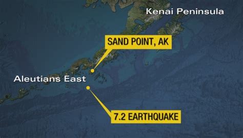 No tsunami threat to Bay Area after 7.2 earthquake in Alaska's Aleutian Islands: officials